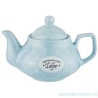 Заварочный чайник 800 мл &quot;Милый прованс /Голубой&quot; / 187061