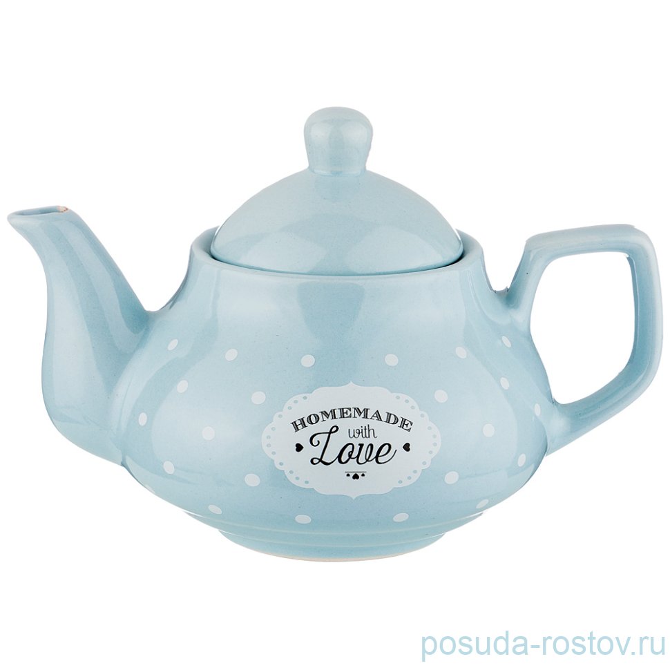 Заварочный чайник 800 мл "Милый прованс /Голубой" / 187061