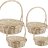 Набор корзин 4 шт плетёные / 187441