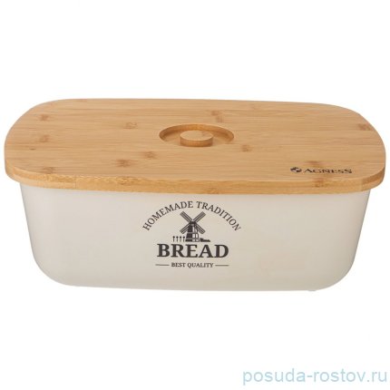 Хлебница 36,5 х 25,5 х 13 см Agness  / 341409