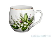Кружка 300 мл &quot;Банак /Ландыши&quot; / 023995