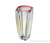 Ваза для цветов 28 см &quot;Ареззо /Янтарно-красная&quot; R-G / 139028