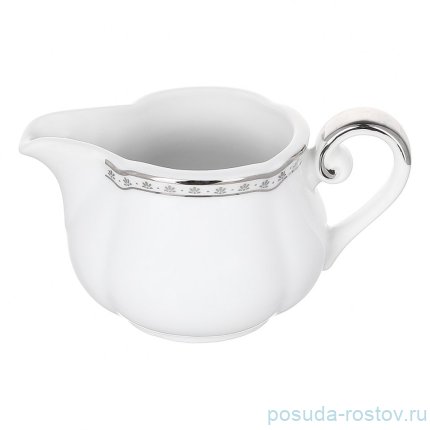 Молочник 150 мл &quot;Соната /Платиновые цветочки&quot; / 366330