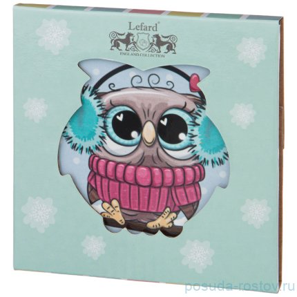 Подставка под горячее 11 х 11 см &quot;Милые совята&quot; / 225608