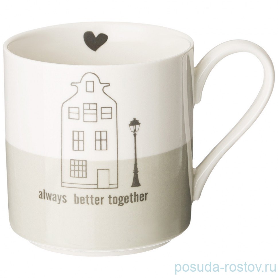 Кружка 360 мл "Love you /Always better together" / 331392