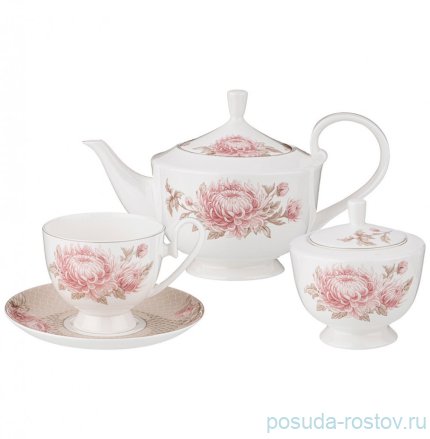 Чайный сервиз на 6 персон 14 предметов (без молочника) &quot;Астра&quot; / 284889