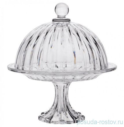 Блюдо круглое с крышкой н/н / 378671