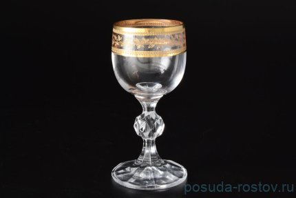 Рюмки 50 мл 6 шт &quot;Клаудия /Золотые листики&quot; / 007545