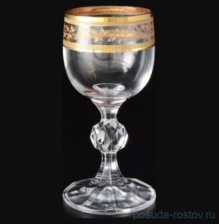 Рюмки 50 мл 6 шт &quot;Клаудия /Золотые листики&quot; / 007545