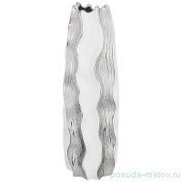 Ваза для цветов 15 х 15 х 44,5 см декоративная &quot;Серебряная коллекция&quot; / 193062