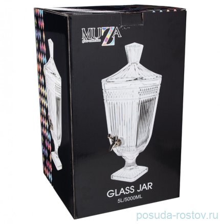 Лимонадница 18 х 18 х 51 см 5 л &quot;Muza&quot; / 256201