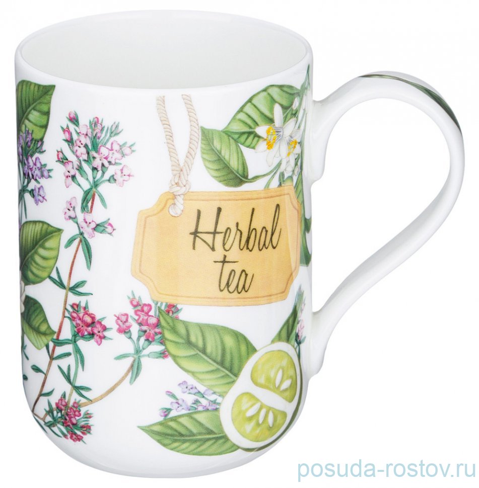 Кружка 420 мл "Break time /Herbal tea" / 305391