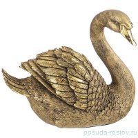 Фигурка 18 см &quot;Лебедь&quot; /бронза с позолотой / 273636