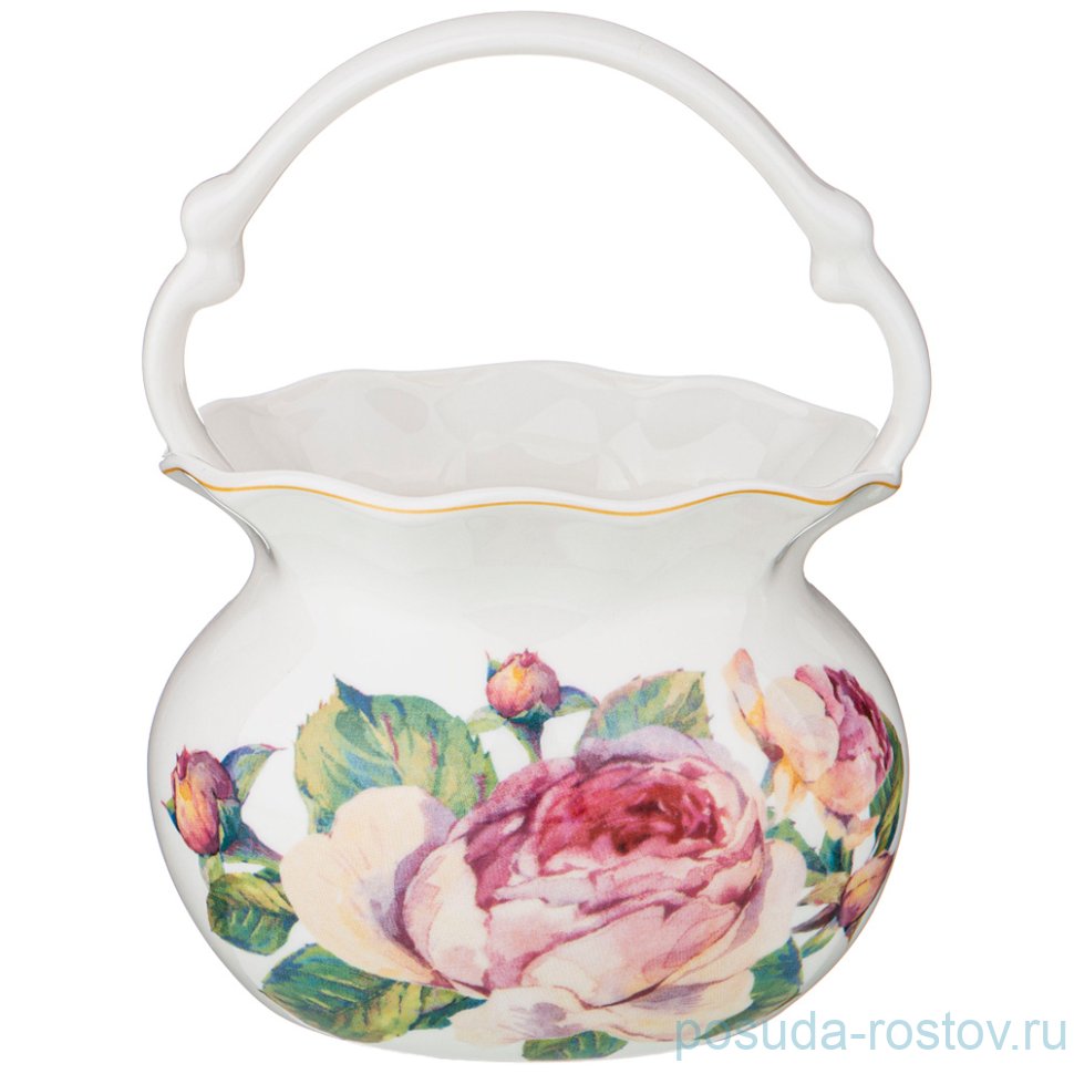 Подставка для чайных ложек 16 см белая "Винтаж" / 227307