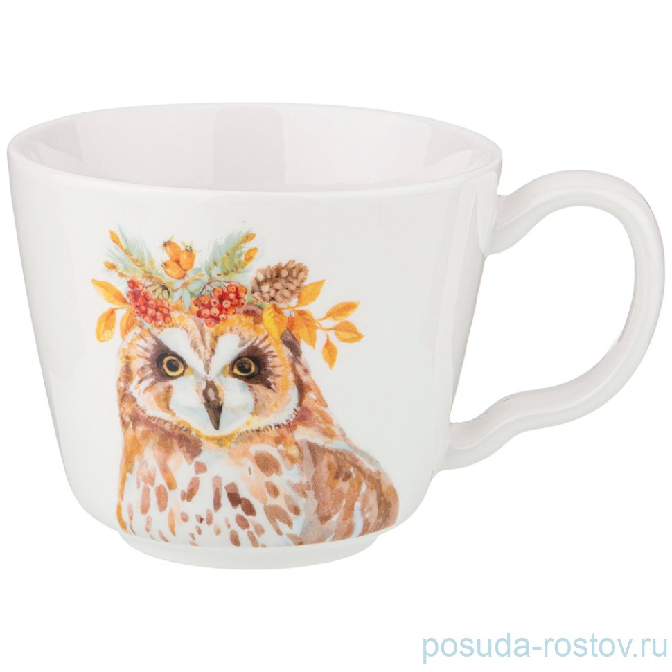 Кружка 450 мл "Лесная сказка /Сова" / 213587