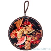 Подставка под горячее 10,3 см &quot;Изобилие&quot; / 254880