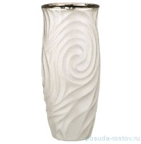 Ваза для цветов 13,5 х 30 см &quot;Зиг-заг /Золотая шампань&quot; / 339220