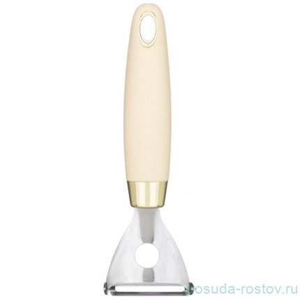 Овощечистка 24 см кремовая / 278943