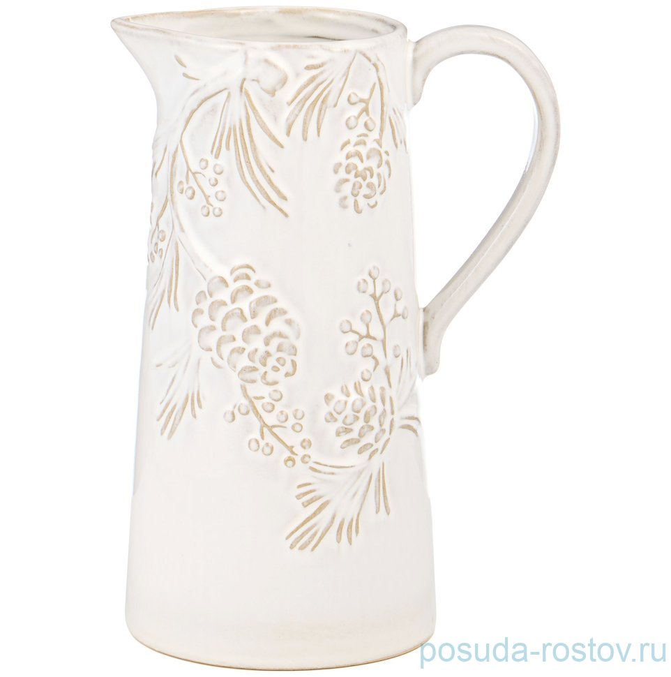 Кувшин для воды 1,3 л 15,8 х 11 х 22 см "Pine cones" / 379637 Кувшин для воды 1,3 л 15,8 х 11 х 22 см "Pine cones" / 379637