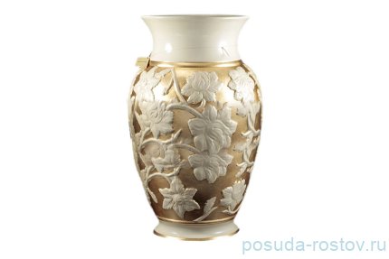 Ваза для цветов 53 см &quot;Millennio /Цветы на золоте&quot; / 156272