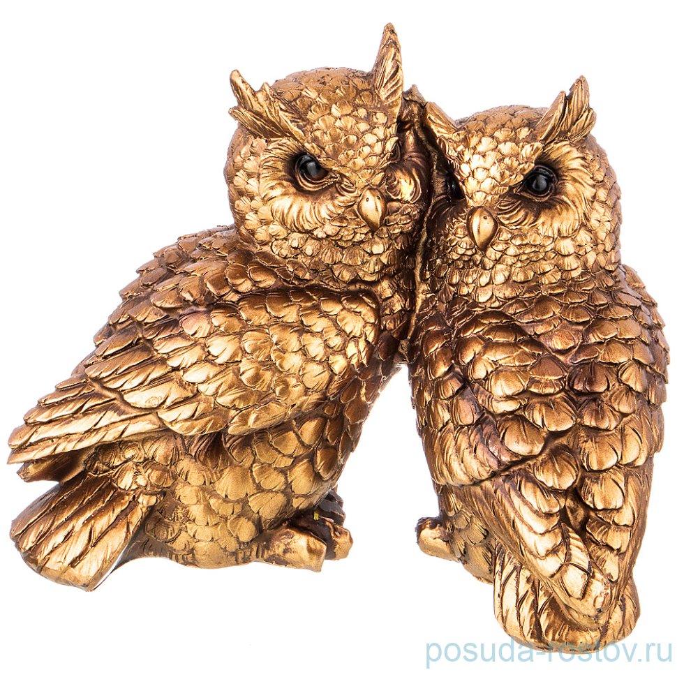 Статуэтка 14,5 х 9 х 12 см "совы" / 212174