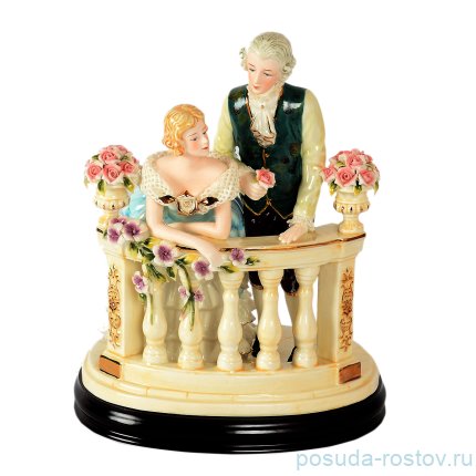 Статуэтка на деревянной подставке 30 х 25 см &quot;Свидание&quot; / 148440