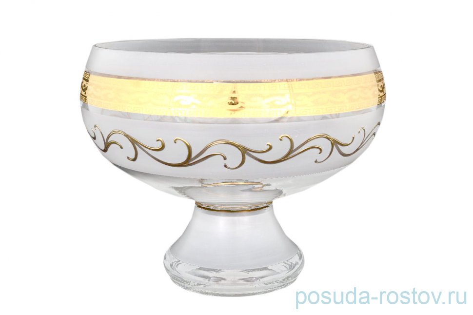 Фруктовница 26 см н/н "Антик золото" / 067707