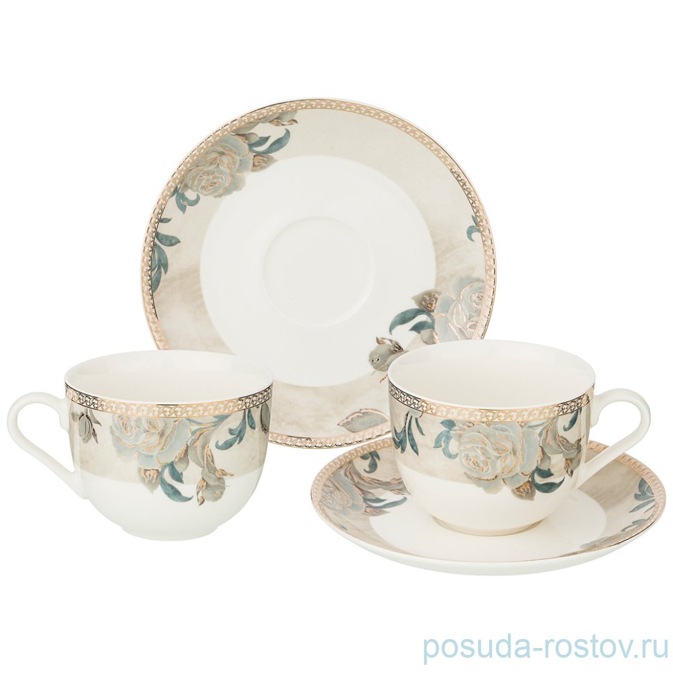 Набор чайных пар 280 мл 2 шт "Лаурель" / 208422