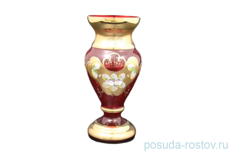 Ваза для цветов 26 см "Лепка красная /83219" / 057950