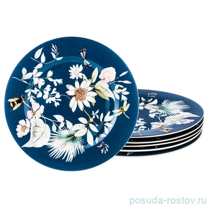 Набор тарелок 20 см 6 шт &quot;Летний вечер&quot; / 199132