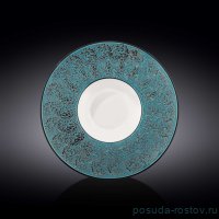Тарелка 27 см глубокая голубая &quot;Splash&quot; / 261430