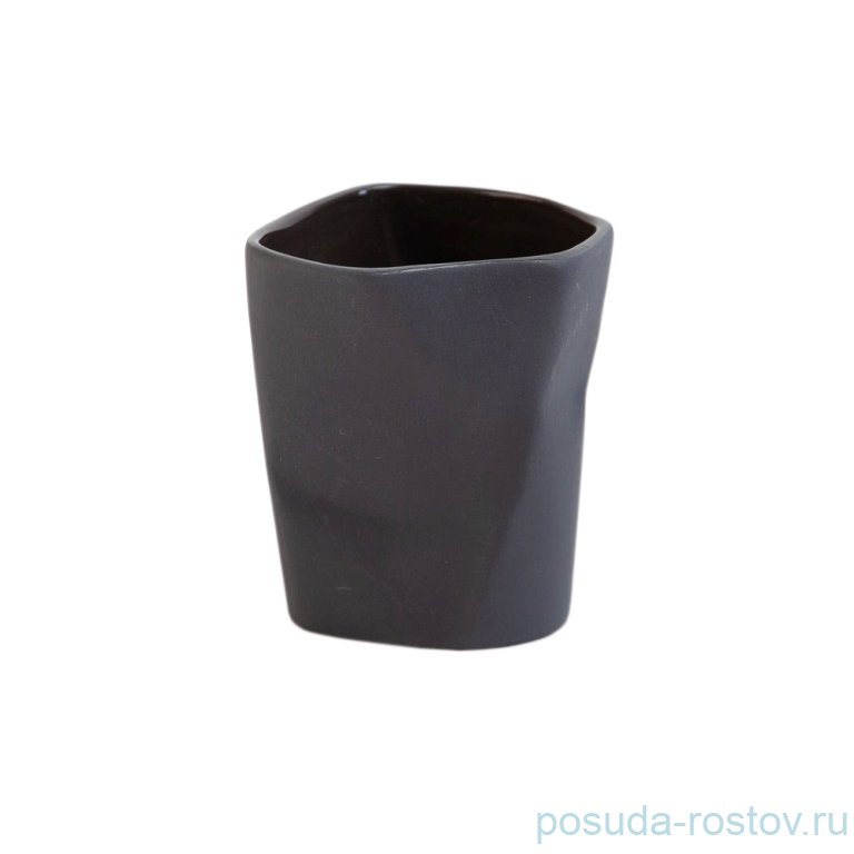 Чашка 110 мл без ручки серая Cmielow Design Studio "BENT" / 171457 Чашка 110 мл без ручки серая Cmielow Design Studio "BENT" / 171457