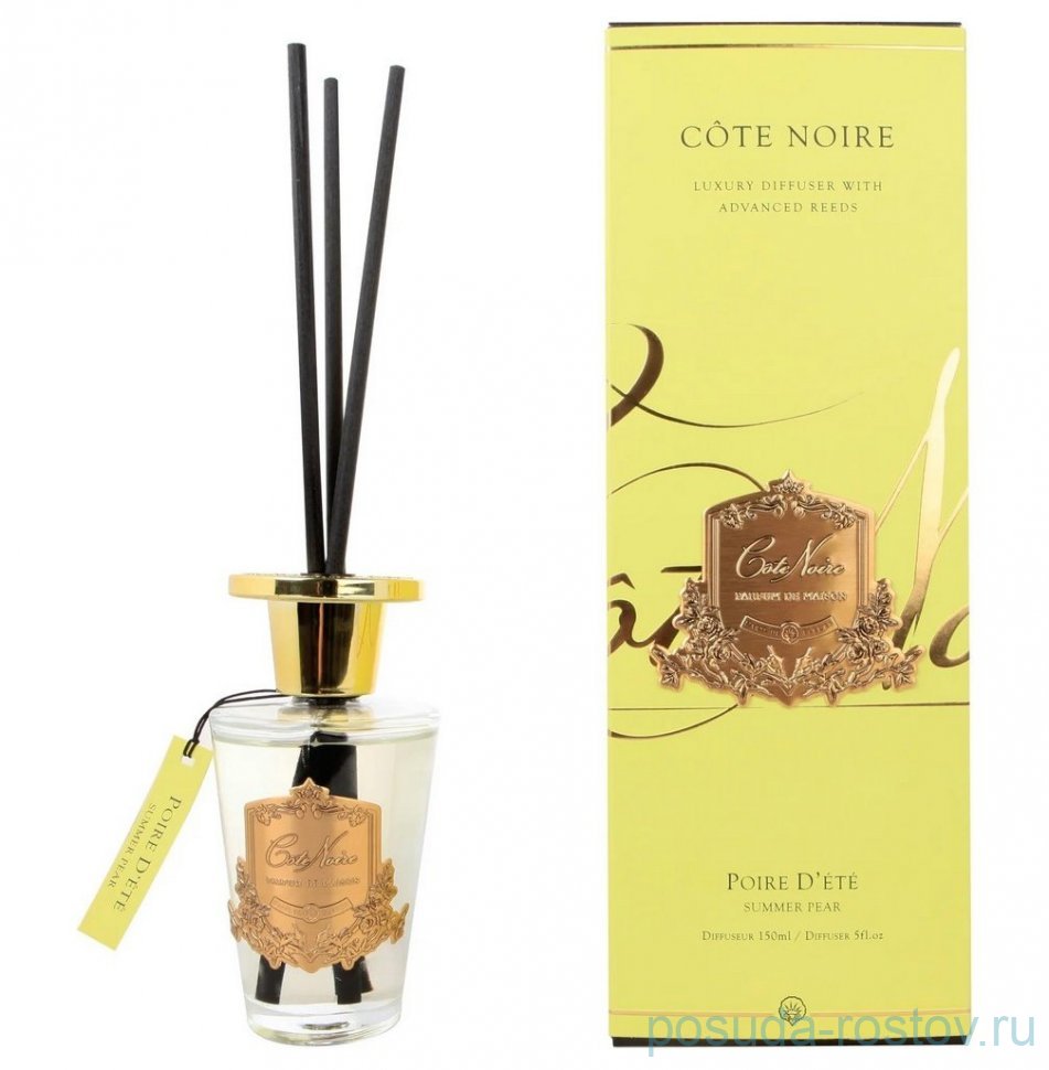 Диффузор 150 мл золотой "Summer Pear" / 375903 Диффузор 150 мл золотой "Summer Pear" / 375903