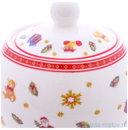 Сахарница 250 мл &quot;Christmas world /Toys red&quot; / 337509