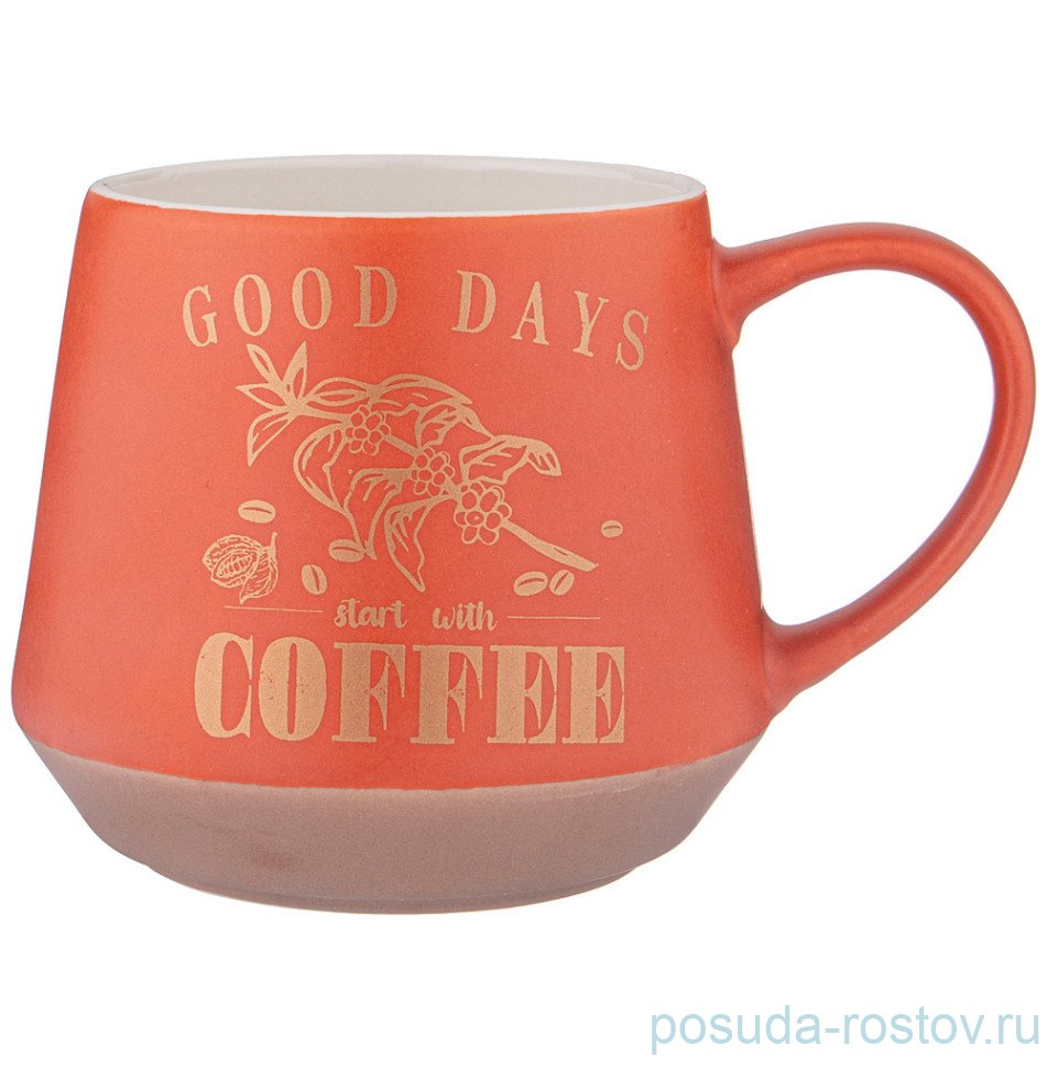 Кружка 470 мл "Coffemania /Good days..." / 301246
