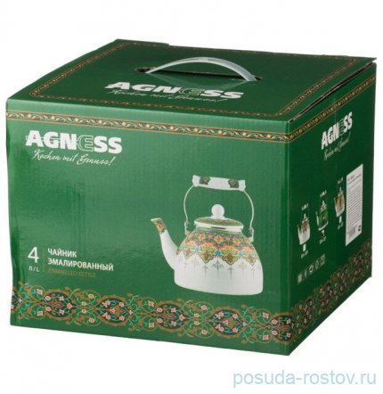 Чайник 4 л эмалированный &quot;Сура&quot; / 207618