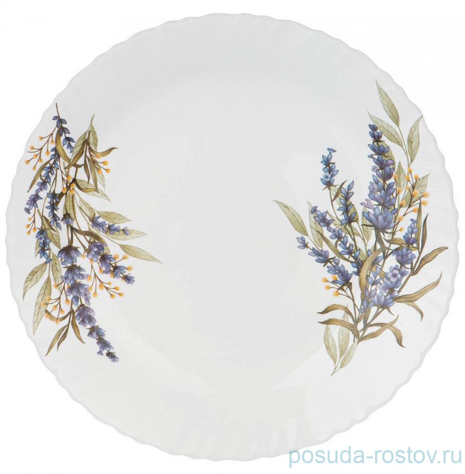 Тарелка 25 см "Lavender field" (6шт.) / 278142