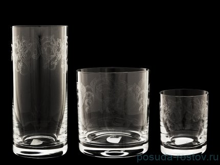 Стаканы для воды 300 мл 6 шт &quot;Гольф /Невидимое травление&quot; / 039939
