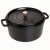 Кокот 30 см с крышкой 8,35 л чёрный &quot;STAUB&quot;  / 299292