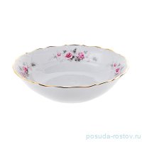 Салатник 19 см &quot;Офелия /Серая роза /золото&quot; / 107335