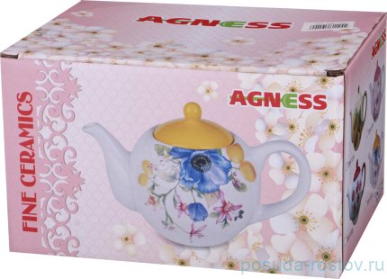 Заварочный чайник 900 мл &quot;шиповник&quot; / 190221