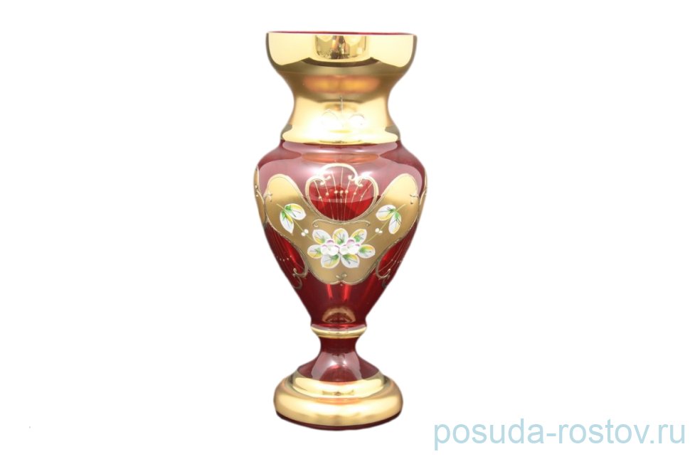 Ваза для цветов 30 см "Лепка красная /83219" / 058109