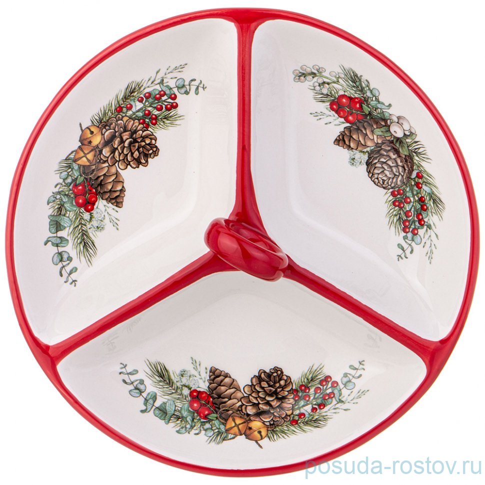 Менажница 22 х 7,7 см "celebration" / 354945 Менажница 22 х 7,7 см "celebration" / 354945