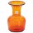 Ваза для цветов 20 см оранжевая &quot;enea&quot; / 292070