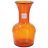 Ваза для цветов 33 см оранжевая &quot;enea&quot; (инд.упаковка) / 294246