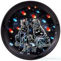 Тарелка 26 х 3 см &quot;Тигры&quot; / 267239