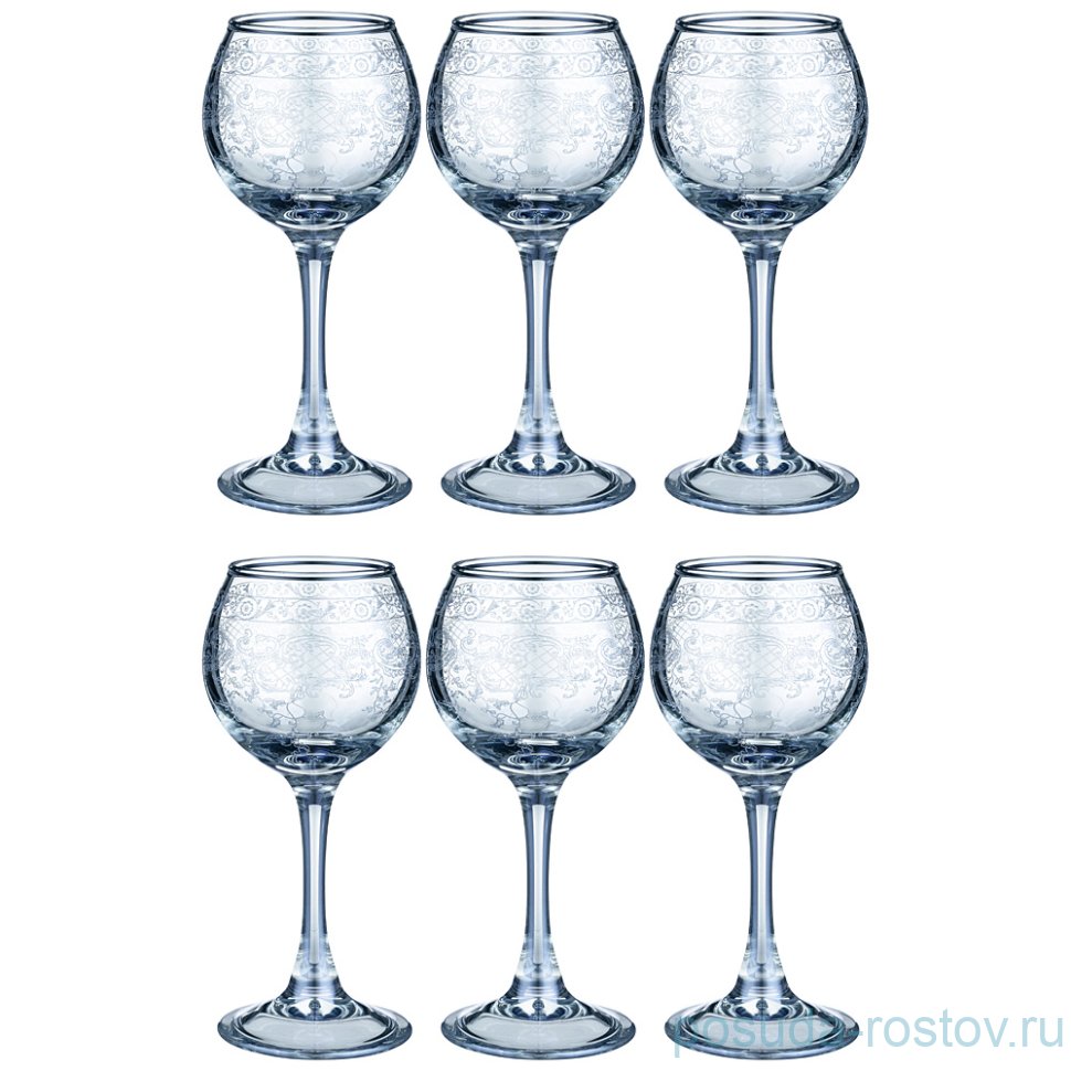 Рюмки 65 мл 6 шт "Light blue /Ренесанс" / 263431
