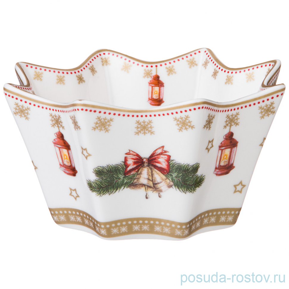 Креманка 12,5 х 6 см "С Новым годом! /Ёлка" / 267336