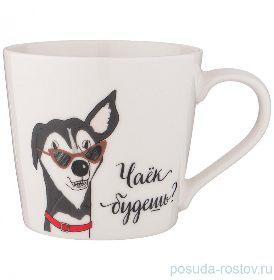 Кружка 400 мл "Funny friends /Чаёк будешь?" / 301250 Кружка 400 мл "Funny friends /Чаёк будешь?" / 301250