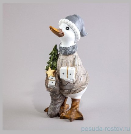 Статуэтка 12 х 14 х 25,5 см &quot;Гусь&quot; / 379628